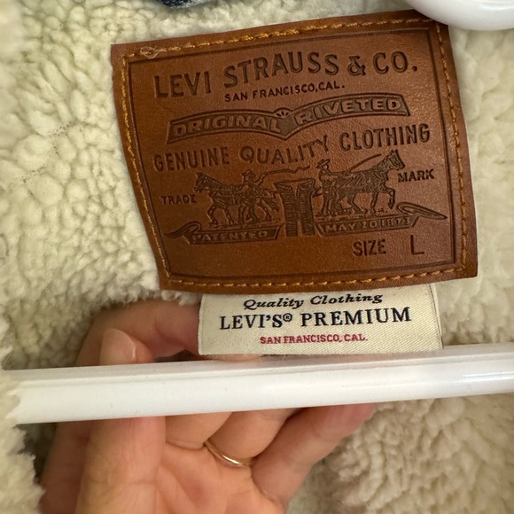 Levi’s Original Trucker Sherpa Jacket - Picture 9 of 9